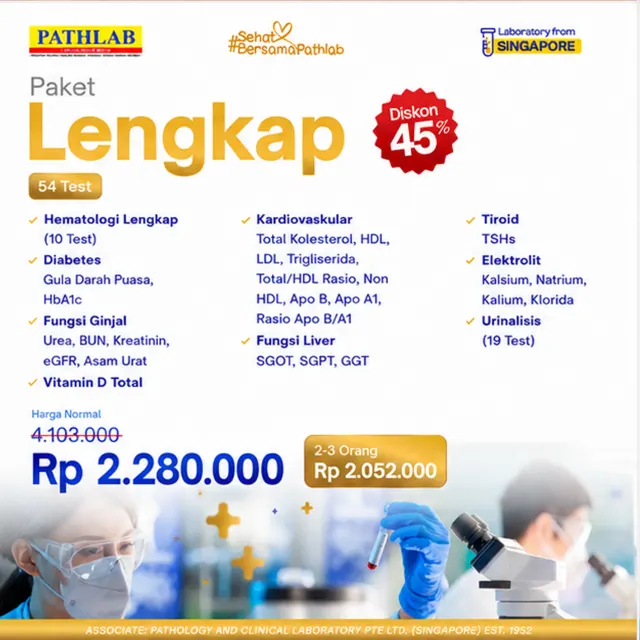 Paket Medical Check Up Lengkap